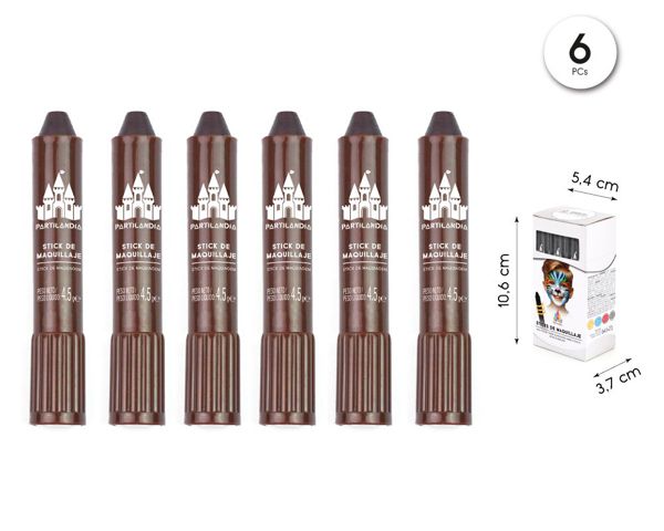 Face stick marron oscuro