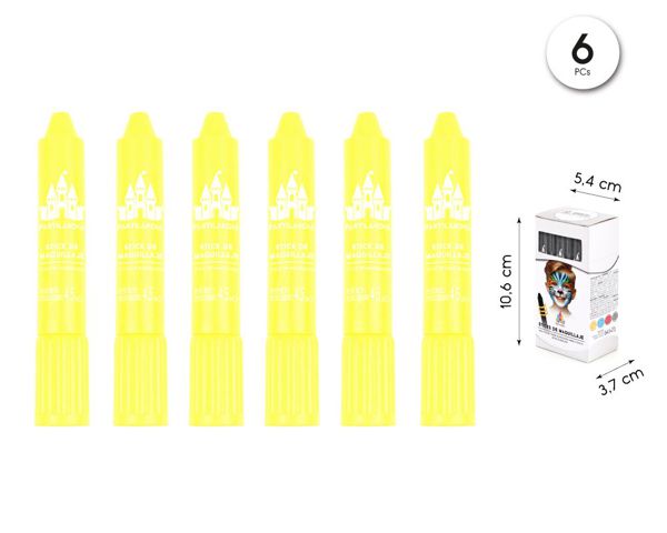Face stick amarillo
