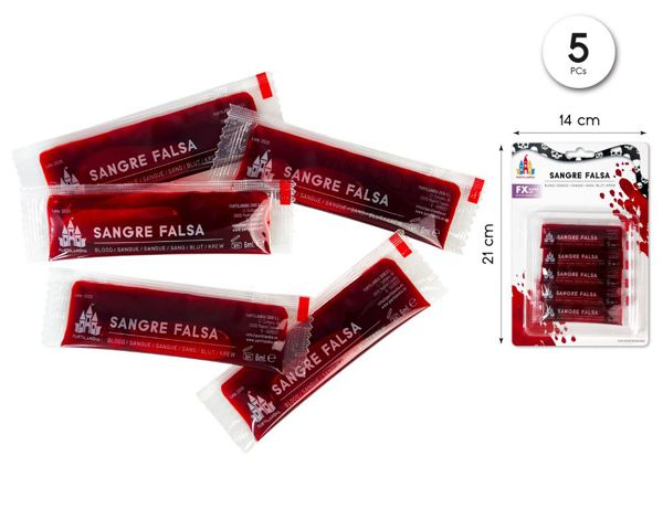 Sangre en bolsa 6ml*5