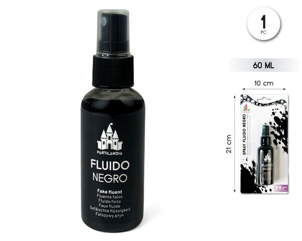 Spray de sangre negro