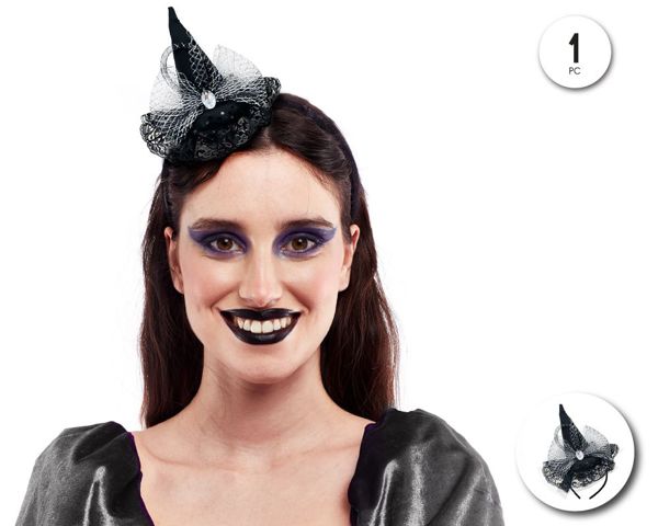 Diadema bruja lazo
