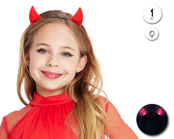 Diadema demonio luz
