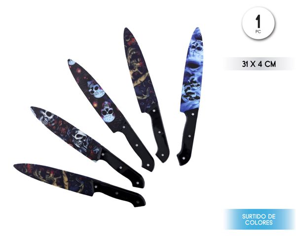 Cuchillo print halloween