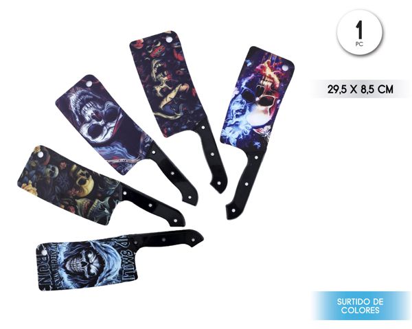 Cuchillo carnicero print halloween