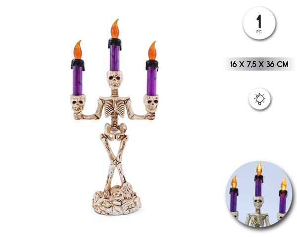 Candelabro esqueleto