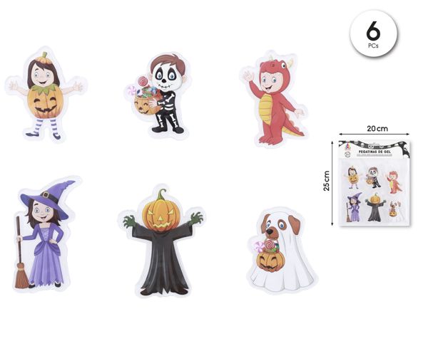 Pegatina gel figuritas hlw