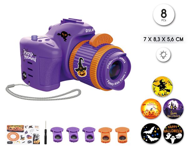 Camara proyector halloween
