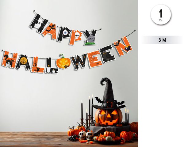 Guirnalda happy halloween