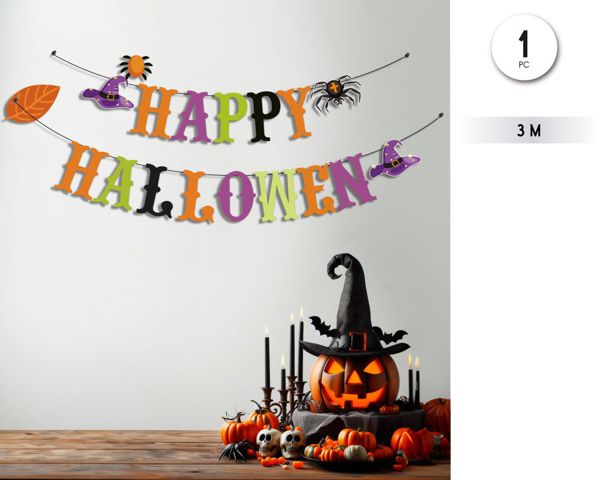 Guirnalda happy halloween