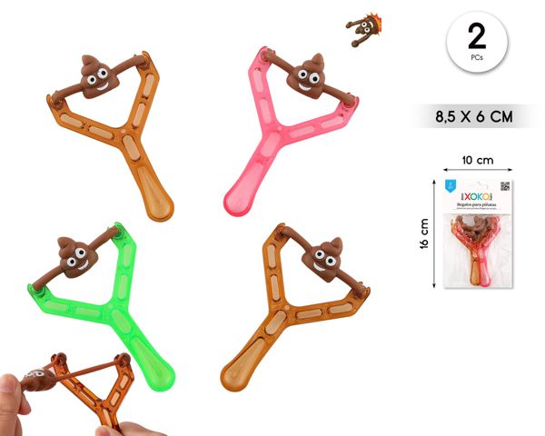 Lanzador de caca pegajosa 8.5*6cm 2pcs