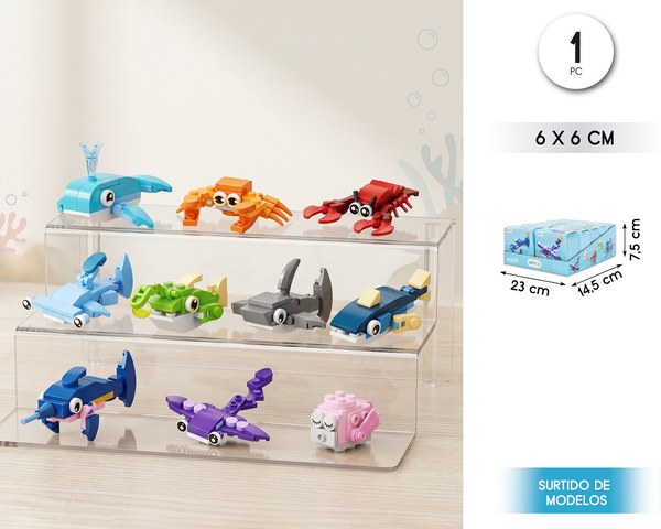 Mini serie bloques de construccion 10 en 1 ocean