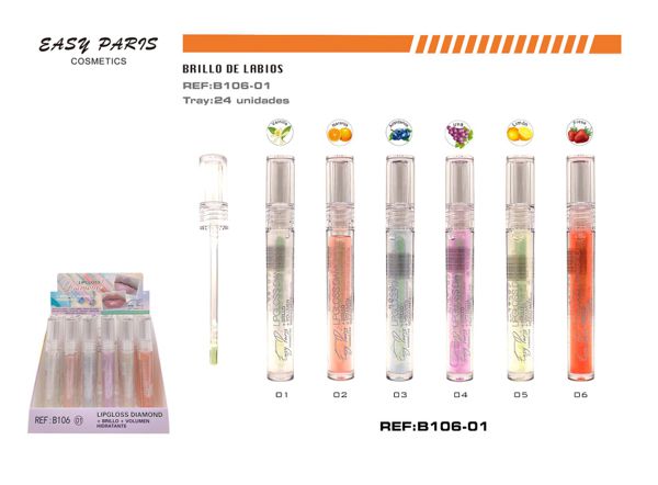Brillo labial d iamont+h idra 24/u 288/c