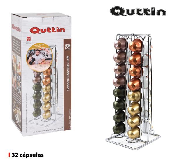 # -24- soporte capsulas cafe 32 quttin