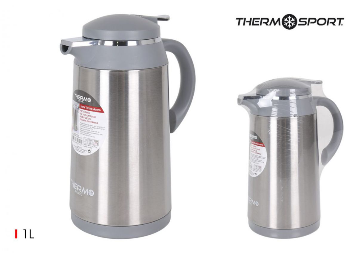 Jarra termo acero 1 lt.thermosport