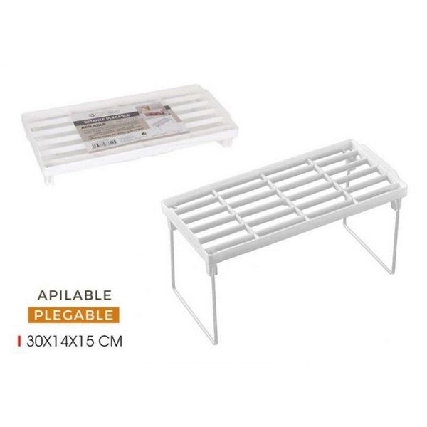 Estante plegable 30x14x15cm confortime