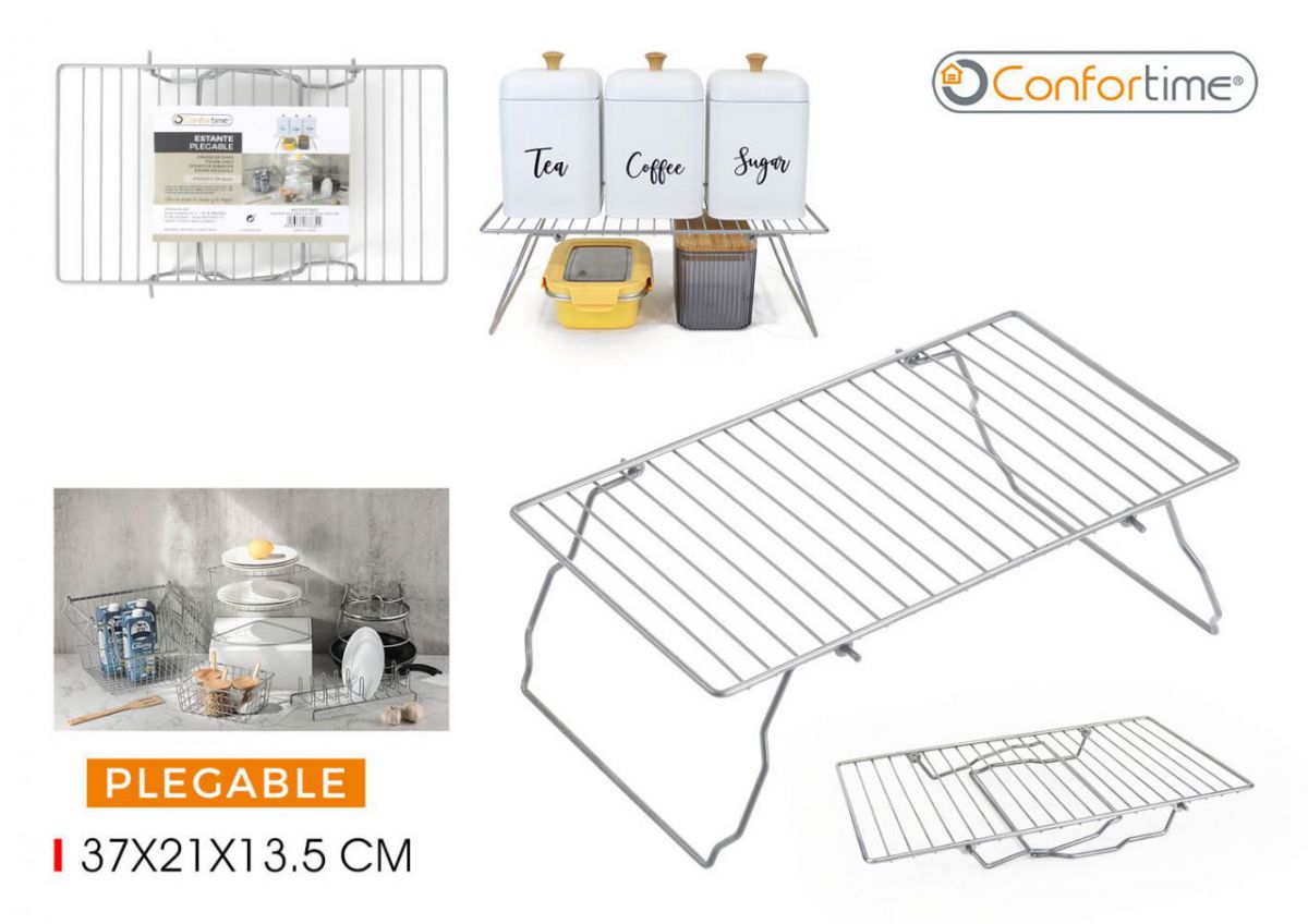 Estante plegable cocina grey 37x21 confortime