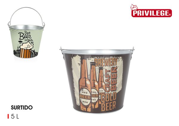 Cubo hielo redondo 5l privilege