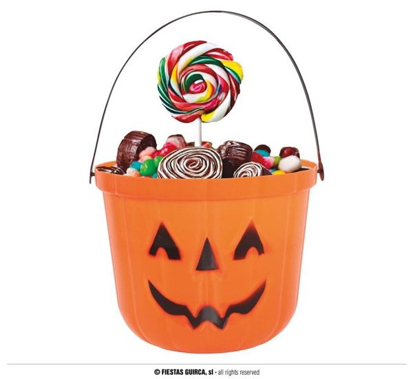 Cubo calabaza 20 cms.
