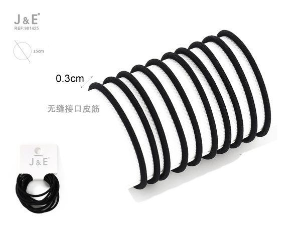 ±0.30cm 10pcs set goma fina negra