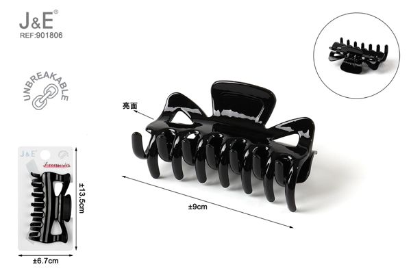 9cm pinzade pelo irrompible/negro l2.11top3 9cm
