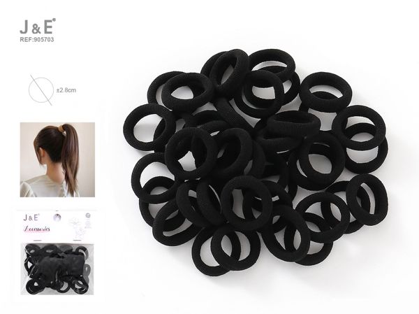 2.8m set de coletero 40pcs negro