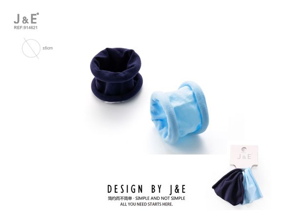 Coletero ancho azul 2pcs