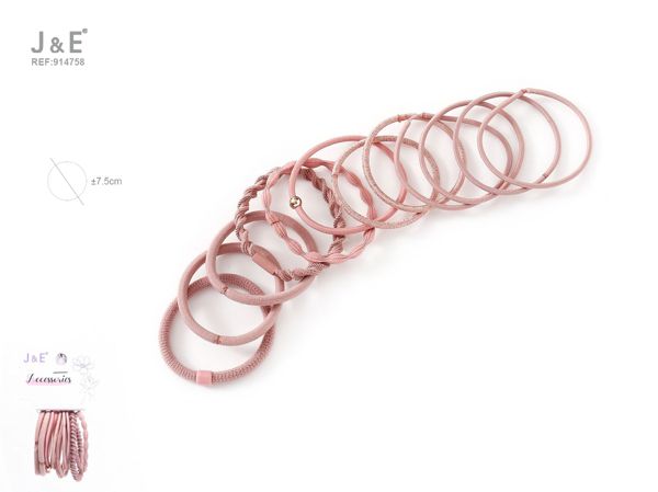 ±7.5cm set de gomas rosas