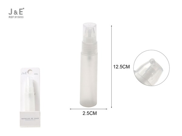 30ml botella dispensadora esmerilada de emulsion