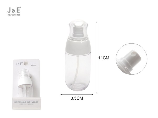 60ml botella dispensadora de spray