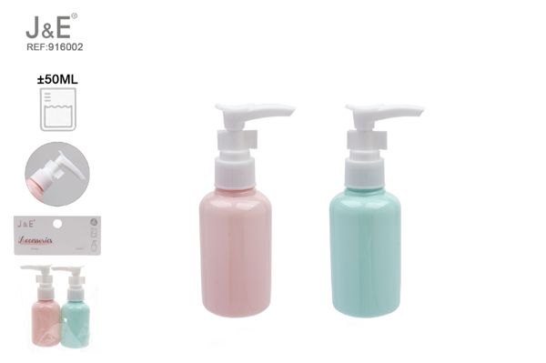 2pcs botella dispensadora 50ml