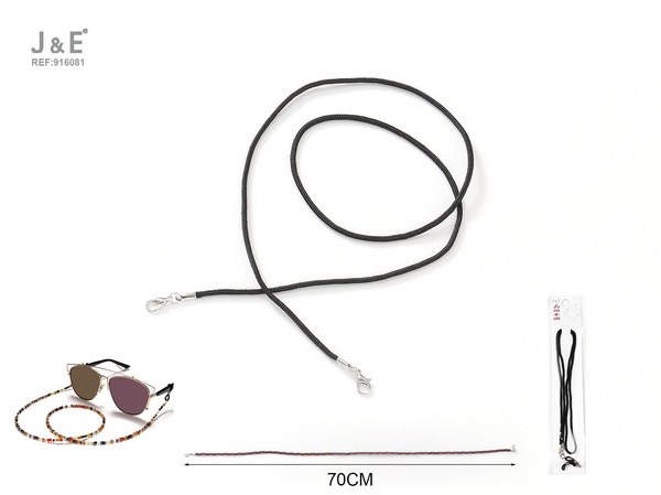 70cm cadena multiuso negro