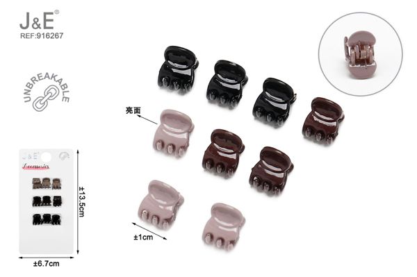 Set de mini pinza acrilica/mixto