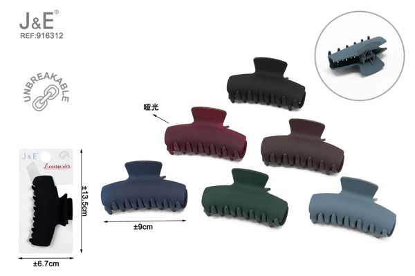 9cm pinza de pelo irrompible/mixto
