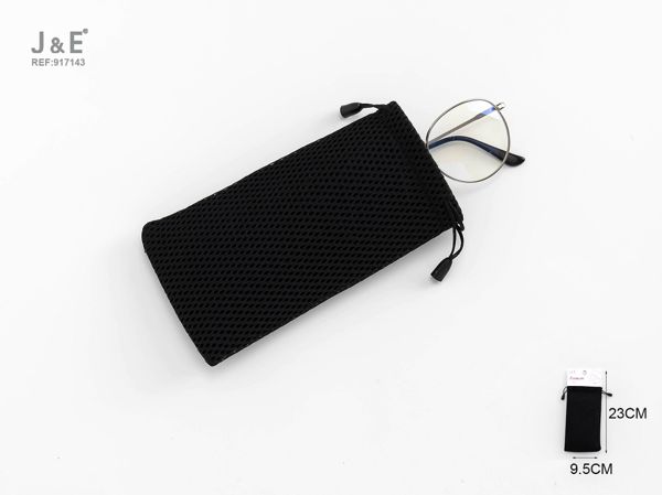 Funda negra de gafas 23*9.5cm