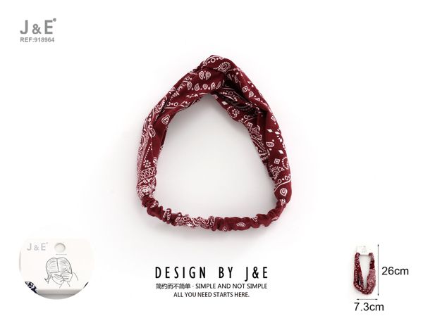 Turbante de flor