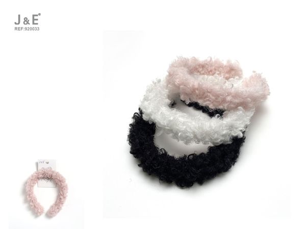 Diadema de felpa