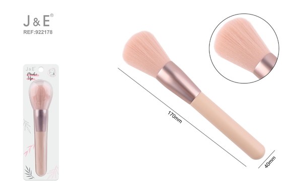 171mm brocha para polvo maquillaje