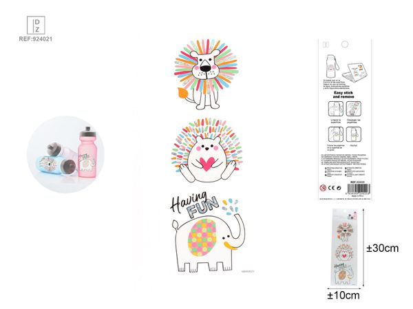 Pegatina creativa decorativa animales