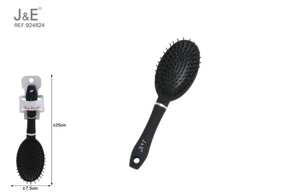 21cm peine en color mate negro