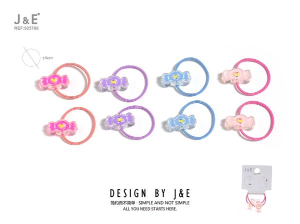 Set de gomas rosas infantiles carameros