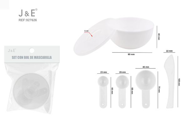 Set para mascarillas 4pcs
