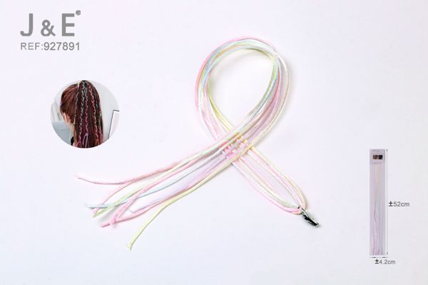Hilo para trenzas multicolor