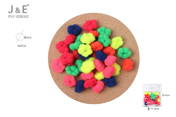 ±2cm coletero fluorecente 40pcs