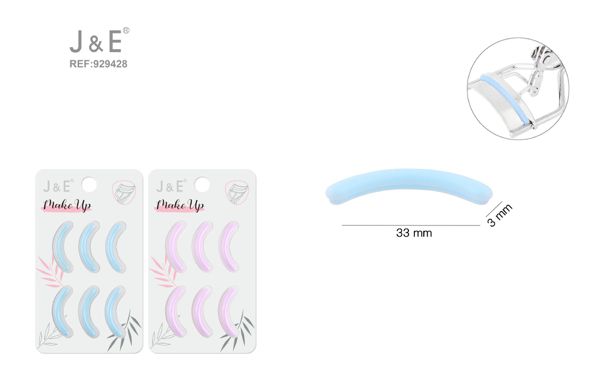 Recambios de goma para rizador de pestana 6pcs