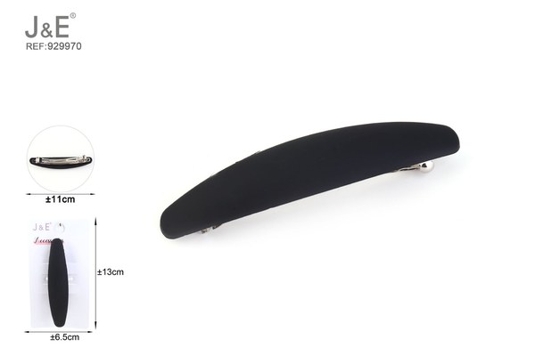 10.5cm pinza de pelo negro