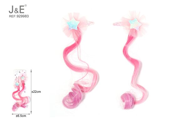 Pinzas peluca estrella 2pcs