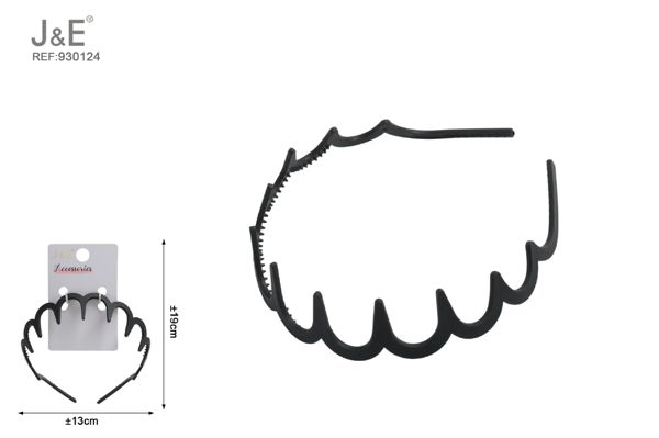 3cm diadema negreo