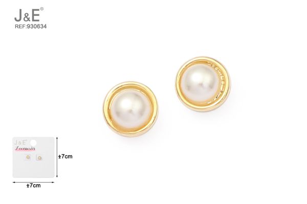 Pendientes minimalistas 14k oro