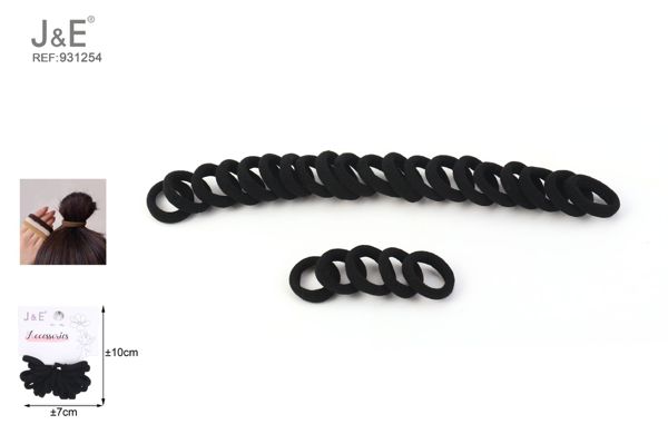 Set de coletero negro 25pcs