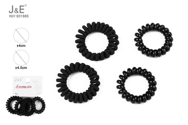 4.5cm coleteros espiral mixtos 4pcs